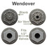 CI-DECBUSH-WENDOVER - Wendover decorative cap/bush set (no extra charge) CI-DECBUSH-WENDOVER - Wendover decorative cap/bush set (no extra charge)